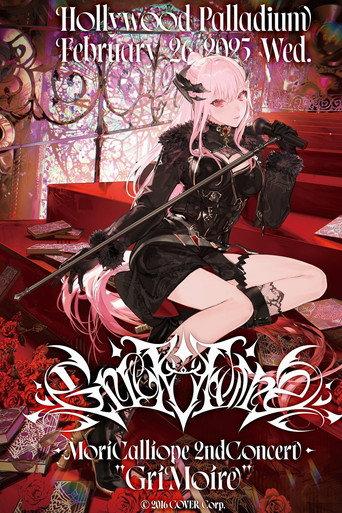 Mori Calliope 2nd Solo Live “GriMoire” (2025) poster