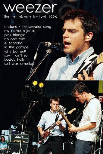 Weezer: Live at Bizarre Festival (1996) poster