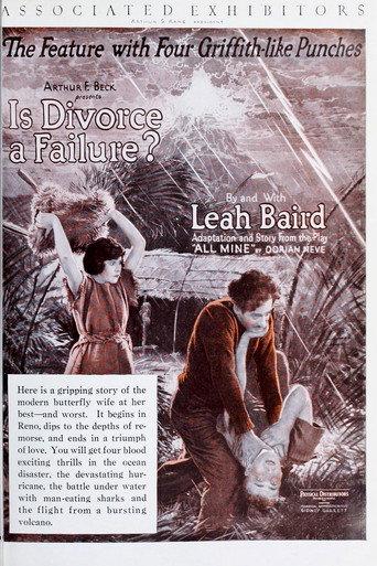 Is Divorce a Failure? (1923) poster
