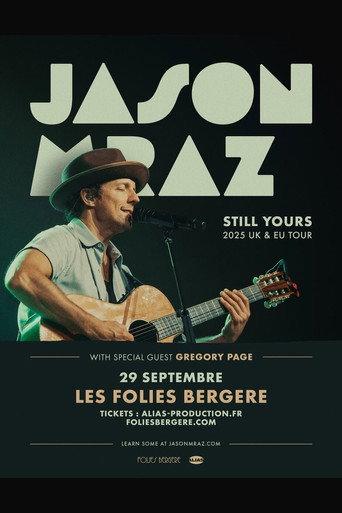 Jason Mraz aux Folies Bergere (2025) poster