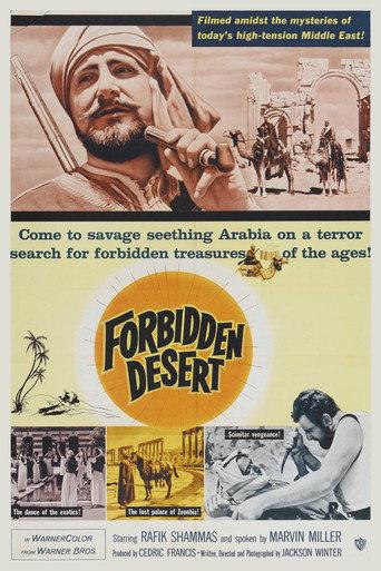 Forbidden Desert (1957) poster
