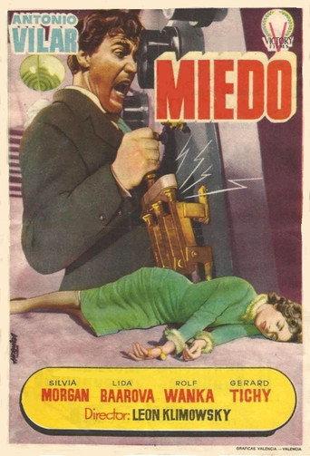 Miedo (1956) poster