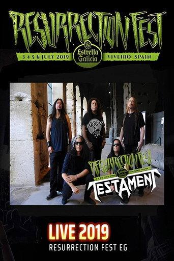 Testament - Live at Resurrection Fest EG 2019 (2020) poster