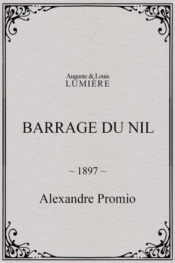 Barrage du Nil (1897) poster