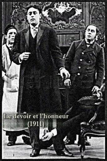 Le devoir et l'honneur (1911) poster