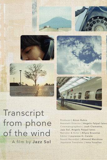Transcript from Phone of the Wind (2022) poster