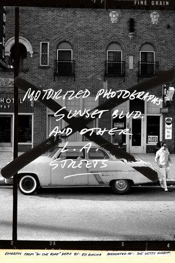 Ed Ruscha - Motorized Photographs of Sunset Blvd. and Other L.A. Streets (2019) poster
