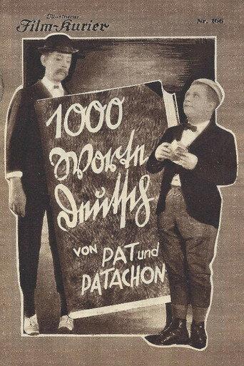 1000 German words (1930) poster