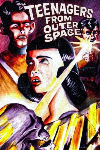 Teenagers from Outer Space (1959) poster