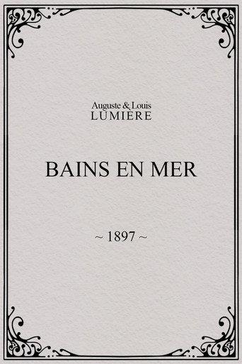 Baths in the Sea (1897) poster