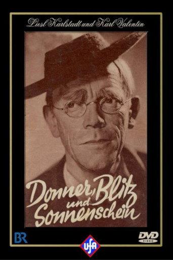 Thunder, Lightning and Sunshine (1936) poster