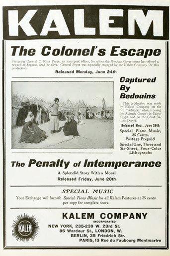 Captured by Bedouins (1912) poster