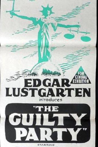 The Guilty Party (1962) poster