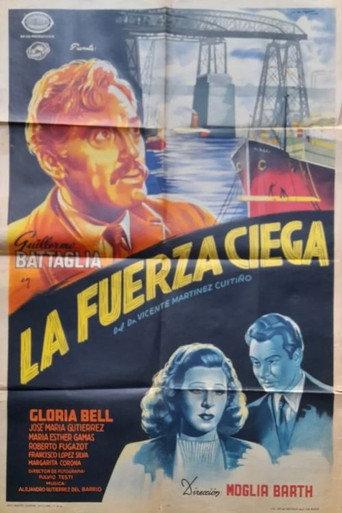 La fuerza ciega (1950) poster