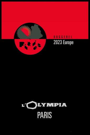 Pixies - Olympia, Paris (2023) poster