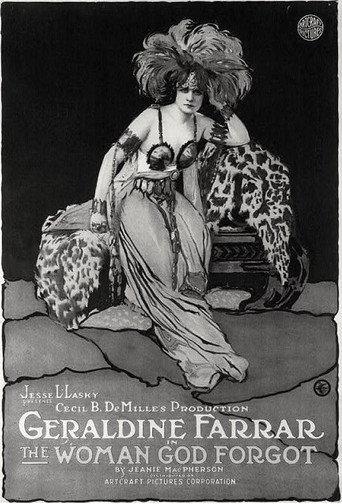 The Woman God Forgot (1917) poster