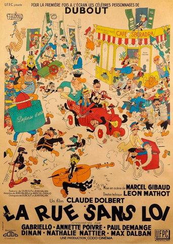 Lawless Street (1950) poster