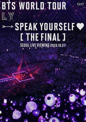 BTS World Tour 'Love Yourself - Speak Yourself' (The Final) Seoul Live Viewing (2019) poster