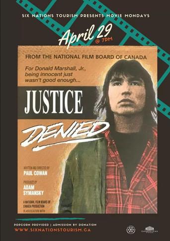 Justice Denied (1989) poster
