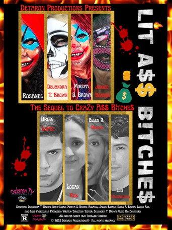 Lit A$$ Bitches (2022) poster