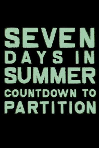 Seven Days in Summer: Countdown to Partition (2017) poster