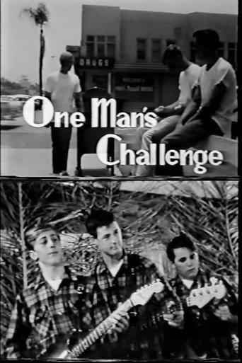 One Man's Challenge (1962) poster