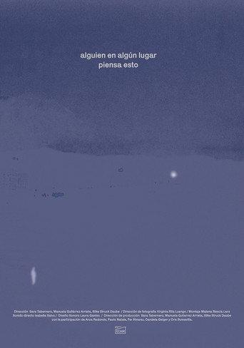 Alguien, en algún lugar, piensa esto (2023) poster
