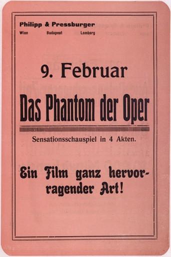 The Phantom of the Opera (1916) poster