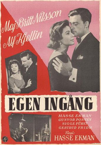 Private Entrance (1956) poster