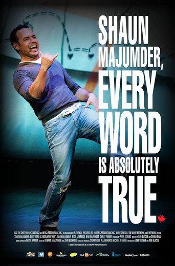 Shaun Majumder, Every Word Is Absolutely True (2012) poster