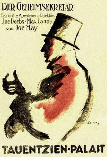 Der Geheimsekretär (1915) poster