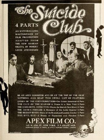 The Suicide Club (1914) poster