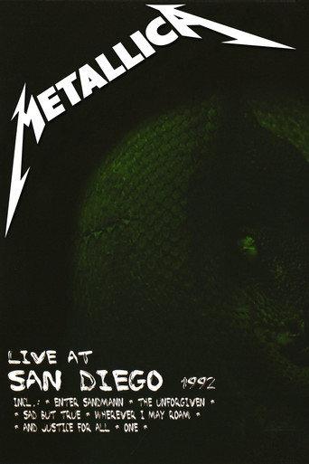 Metallica: Live at San Diego (1992) poster