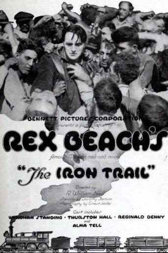 The Iron Trail (1921) poster