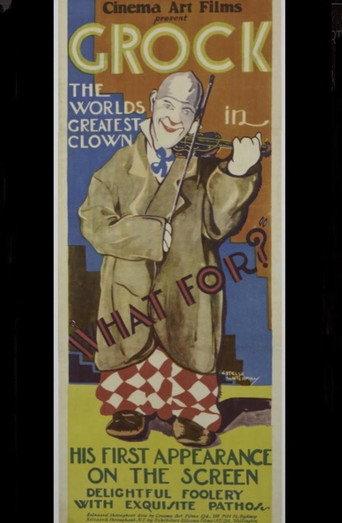 What for? (1926) poster