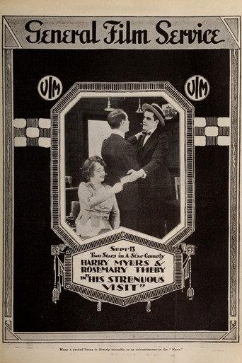 His Strenuous Visit (1916) poster