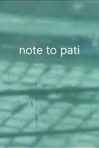 Note to Pati (1969) poster