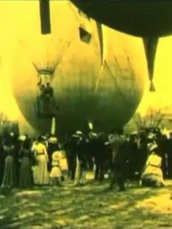 Départ de ballons au concours de Vincennes (1900) poster