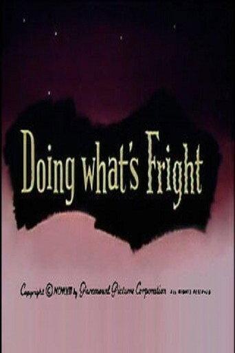 Doing What's Fright (1959) poster