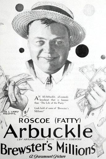 Brewster's Millions (1921) poster