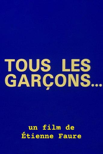 Tous les garçons... (1992) poster