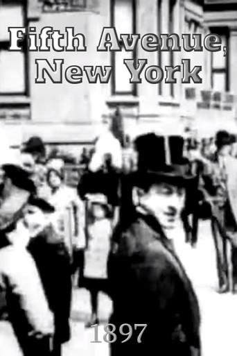 Fifth Avenue, New York (1897) poster