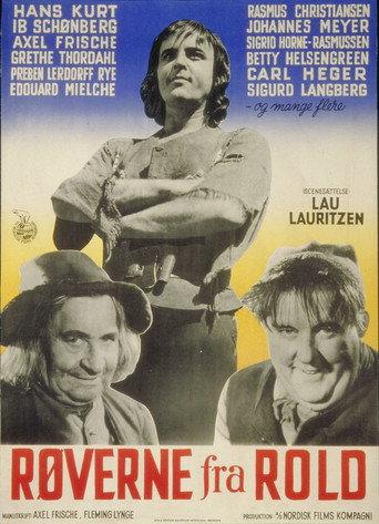 Røverne fra Rold (1947) poster