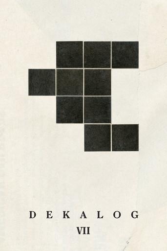 Decalogue VII (1989) poster