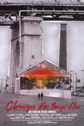 Chronique d'un temps flou (1988) poster