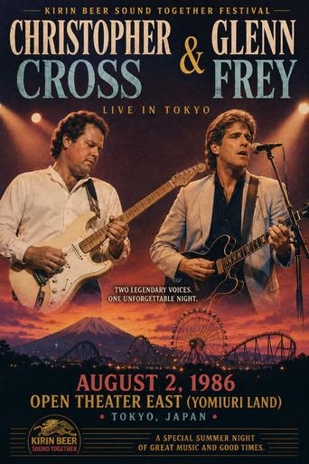 Christopher Cross & Glenn Frey - Live at the Open Theater East Tokyo (1986) poster