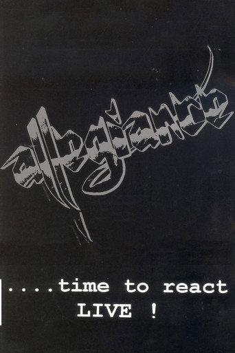 Allegiance: ....time to react LIVE! (1995) poster