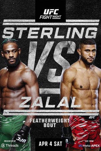 UFC Fight Night 274: Sterling vs. Zalal (2026) poster
