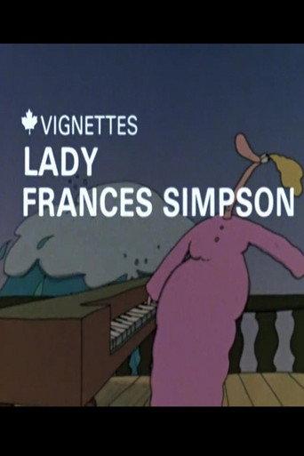 Canada Vignettes: Lady Frances Simpson (1978) poster