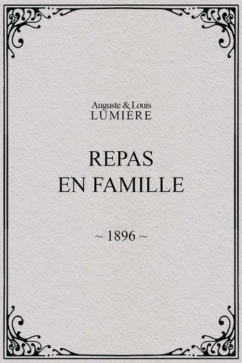 Repas en famille (1896) poster